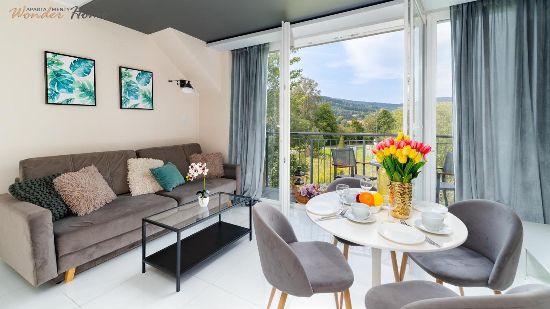 Wonder Home - Apartamenty W Malowniczej Okolicy, Z Balkonami I Widokiem Na Gory Karpacz Bagian luar foto